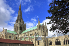 The Spire and South elevation, Chichester cathedral