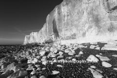 Castle Hill Beach and Chalk Cliffs, Newhaven town