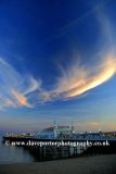 Sunset clouds over Brighton Pier