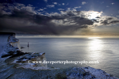 Winter dawn over the Cliffs, Beachy Head Lighthouse