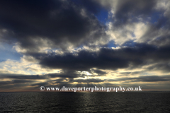Dramatic clouds over Bognor Regis Pier
