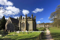 Church of the Holy Cross and Ilam Hall