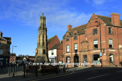 The War Memorial, Market square, Uttoxeter