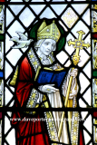 St David’s Stained Glass Window, St Nons Chapel