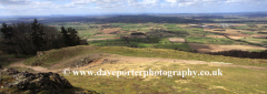 Shropshire plains from the Wrekin Hill hill fort