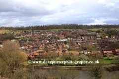 View over the River Severn, Bridgnorth town