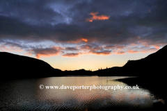 Sunset over Loch Uisg, Isle of Mull