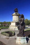 Lady Macbeth statue, Bancroft gardens, Stratford