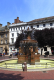 Water fountain, town hall gardens, Leicester