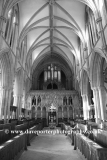 Interior of Southwell Minster, Southwell town