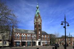 The Town Hall and Market square, March town