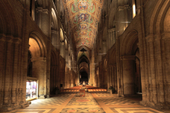The interior of Ely Cathedral, Ely City