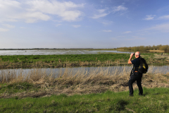 Bird watching on the Bedford levels, Manea