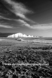 The 7 sisters chalk cliffs, Seaford Head, Sussex
