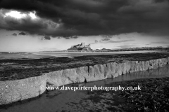 Storm clouds, Bamburgh Castle, Northumberland