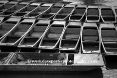 Punts, river Cam, Quayside, Cambridge City