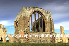 The ruins of Egglestone Abbey, near Barnard Castle