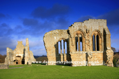 The ruins of Egglestone Abbey, near Barnard Castle