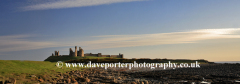 The ruins of Dunstanburgh Castle