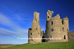 Entrance towers to Dunstanburgh Castle