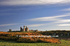 The ruins of Dunstanburgh Castle