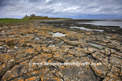 The ruins of Dunstanburgh Castle