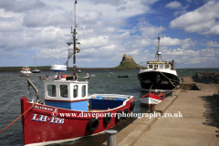 Fishing Boats in the Harbour, Lindisfarne