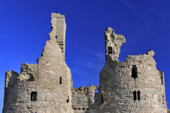 The ruins of Dunstanburgh Castle