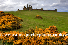 The ruins of Dunstanburgh Castle