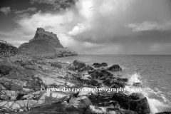 Rainbow and Storm Clouds, Lindisfarne Castle