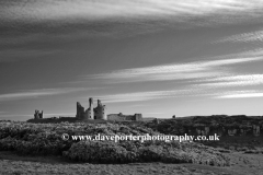 The ruins of Dunstanburgh Castle