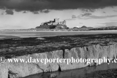 Rainbow and Storm over Bamburgh Castle