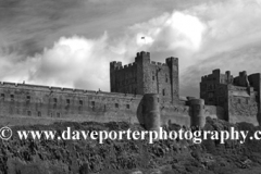 Battlements of Bamburgh Castle