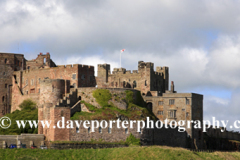 Battlements of Bamburgh Castle