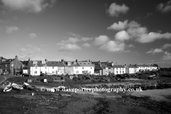 View over Craster fishing village