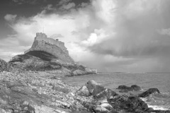 Rainbow and Storm Clouds, Lindisfarne Castle