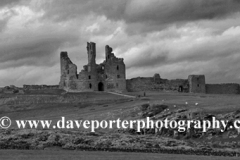 The ruins of Dunstanburgh Castle