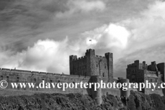 Battlements of Bamburgh Castle