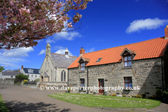 Street view of Lindisfarne, Holy Island