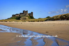 Sand Paterns, Bamburgh beach and castle