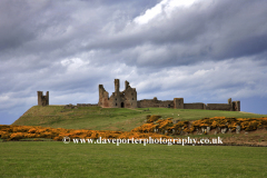 The ruins of Dunstanburgh Castle