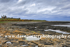 The ruins of Dunstanburgh Castle