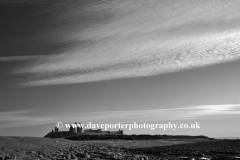 The ruins of Dunstanburgh Castle