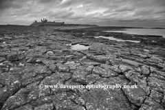 The ruins of Dunstanburgh Castle