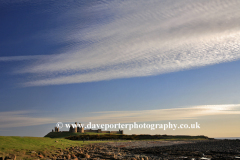 The ruins of Dunstanburgh Castle