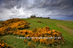 The ruins of Dunstanburgh Castle