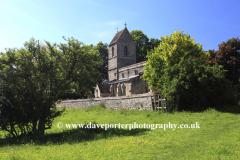Summer, All Saints church, Tinwell village