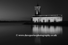 Normanton church at night, Rutland Water