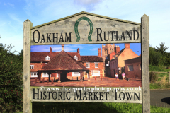 Oakham Town sign