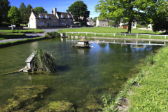 Summer view over Barrowden village